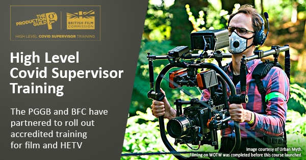 ProductionGuild's tweet photo. Last chance to apply for our High Level Covid Supervisor Training, in partnership with @filminuk_BFC https://t.co/ZjjHh6vivh 🎬😷
#COVID19 #safeonset #testing #insurance #production https://t.co/tiXqLG0Gk2