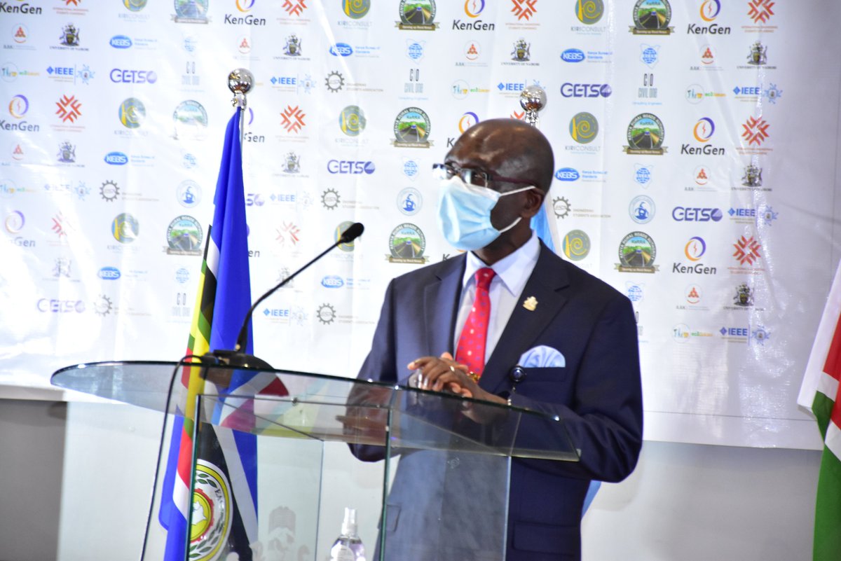 esa_uonbi's tweet photo. Our heartfelt appreciation to The DVC Academic Affairs UON , Prof Julius A  Ongeng'o who graced the occasion on behalf of the VC, Prof Kiama Stephen Gitahi ; thank you #IESC_4.0  #EngineeringintheNewNorm #ESA #CAE
@esa_uon  #SustainableEngineering https://t.co/88Jj9RKIl7