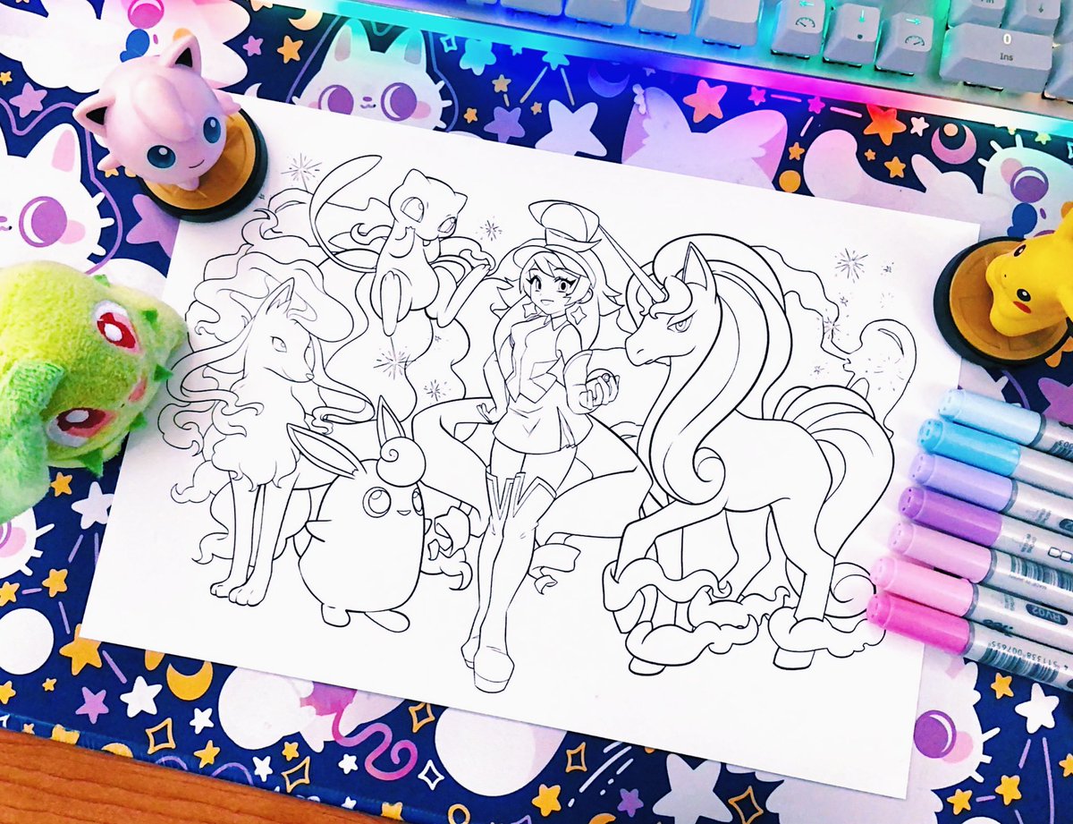 MAIKA as a Pokémon Gym Leader! 🌸

#VocaloidMaika