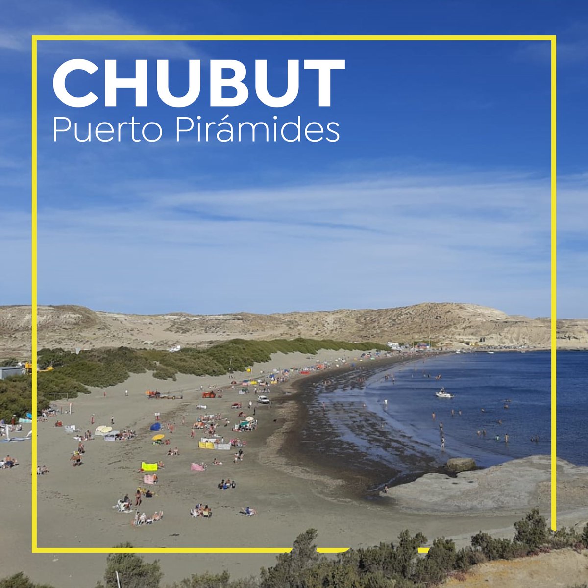 proargentina's tweet photo. Durante la pandemia, Puerto Pirámides fue el primer municipio en Chubut en reiniciar todas las actividades aplicando los protocolos sanitarios necesarios y así contar con una comunidad informada y fortalecida y un lugar preparado para que los turistas puedan seguir disfrutando👇🏻 https://t.co/tocfrcUYS9