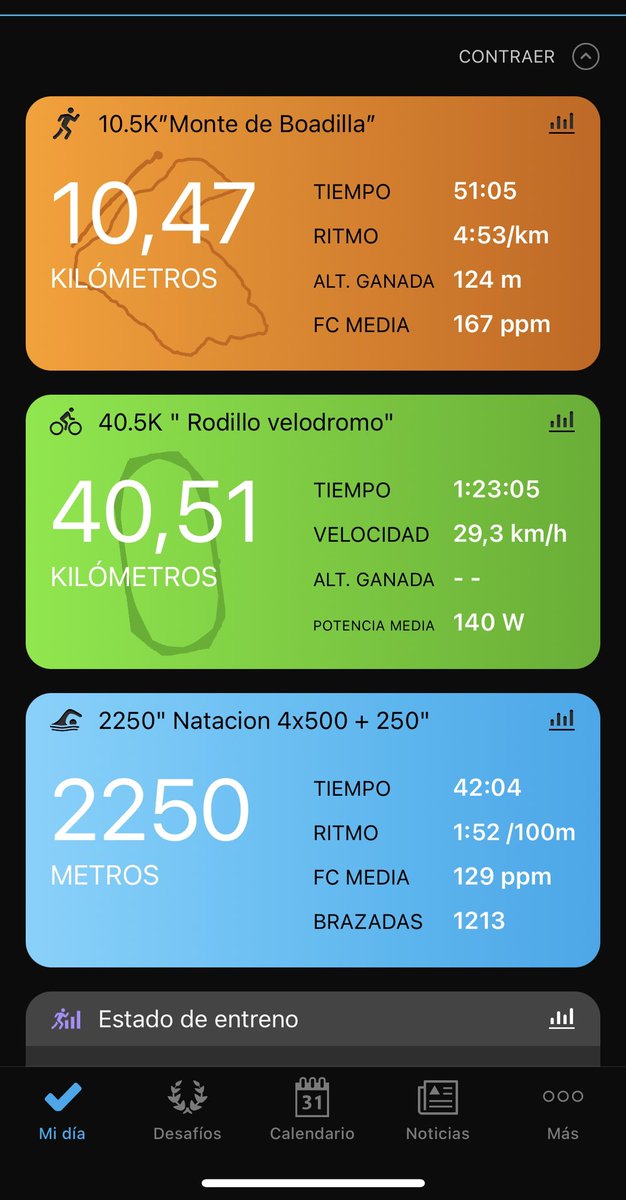 Como competir está complicado, hay que hacer triatlones virtuales @IRONMANtri #SwimBikeRun .Disfruto cada kilómetro que sufro .Hoy lo he pasado genial #IRONMANVirtualClub