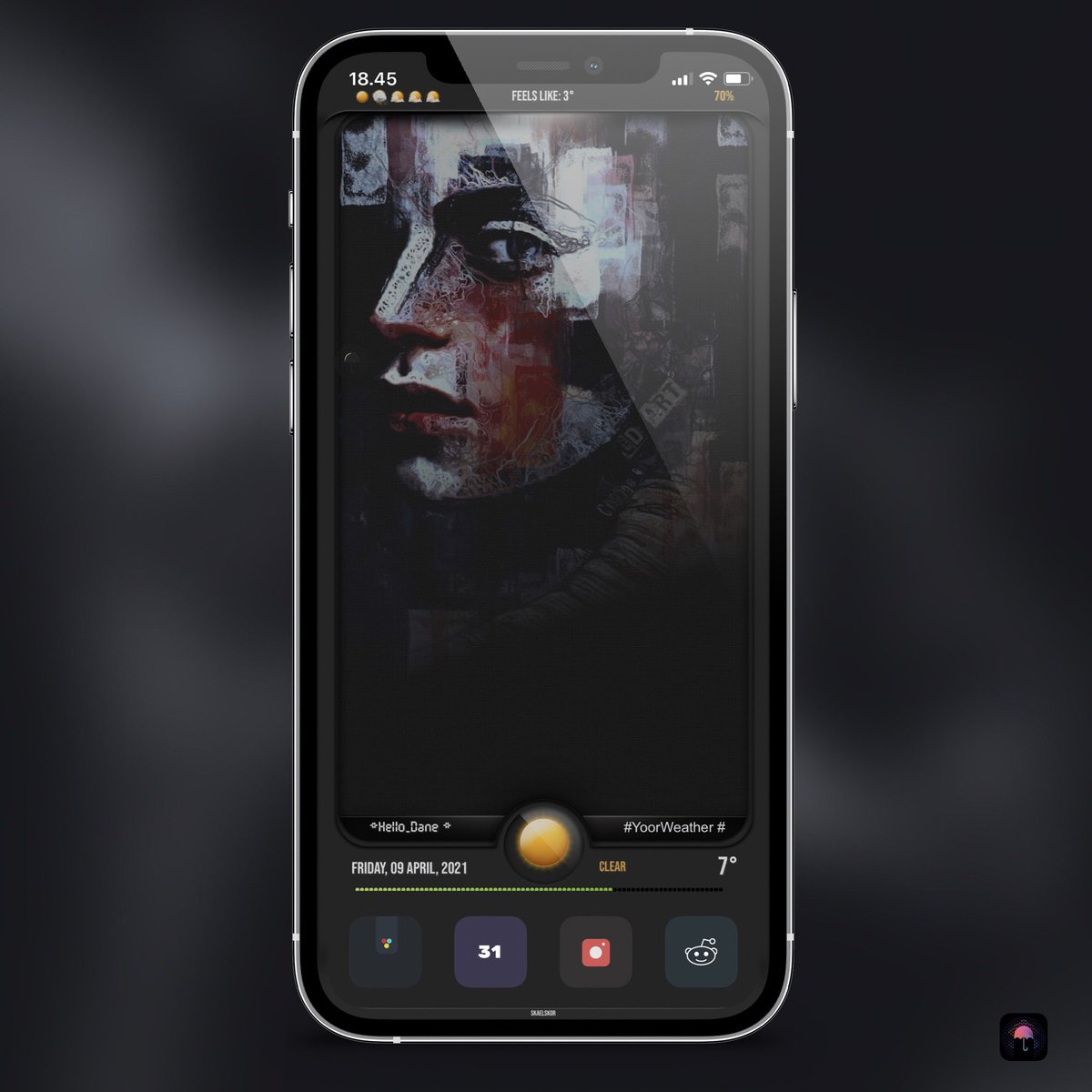 thgr34td4n3's tweet photo. Last one for the day ๐
@kleinmone #icons
@Maria2Ps #hswall
@TeboulDavid1 #preset #YoorWeather
@SeanKly #showcase
#ios14homescreen #nojailbreak https://t.co/AKtsRwyCtN