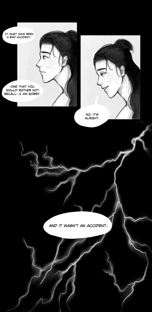 lotustiled's tweet photo. zutara month day 9: scars

i always wondered how he would react if someone unknowingly pointed out his chest scar.. so of course i proceeded to make a short angsty comic about it lol

#zutara #zutaramonth https://t.co/LELRf6EM6n