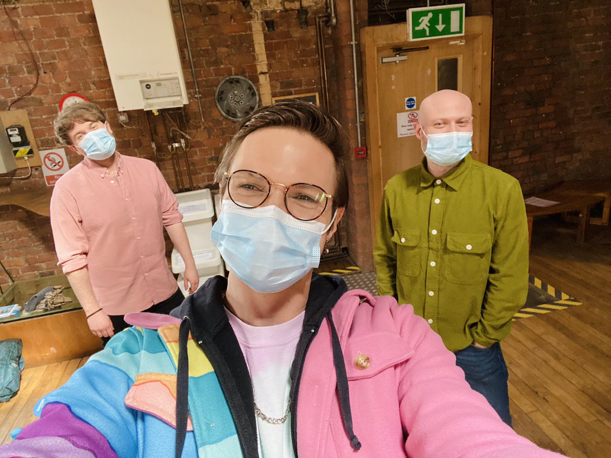 DibbyTheatre's tweet photo. Today we filmed @yvonnerichards1’s  story with @bocafilmsuk - 1 of 3 remarkable stories of fighting, surviving, living and thriving with HIV. 

Part of #InEqualParts funded by @ace_national and supported by @ContactMcr and @GeorgeHouseTrst ✊🏿✊🏼✊🏾❤️ https://t.co/3ByryswqXx