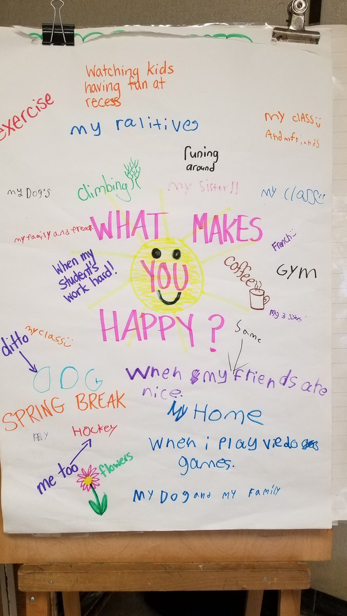 What makes you happy? <a href="/GoodfellowPS/">Goodfellow P.S.</a>