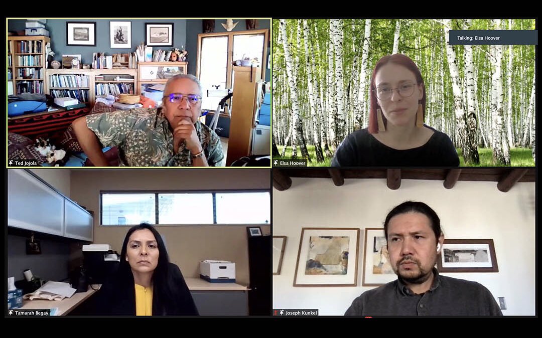 We had a great conversation w/ our 1st panel w/ Ted Jojola of <a href="/UNM/">Univ. of New Mexico</a> , Tamarah Begay of IDS+P, &amp; Joseph Kunkel of @MASSDesignLab. Join us @ 2PM EST for our 2nd panel. Info @ bit.ly/hidc_gsd