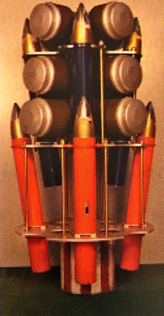 Three other warhead types: an incendiary/penetrator submunition, an incendiary/explosive submunition, and an explosive submunition payload.