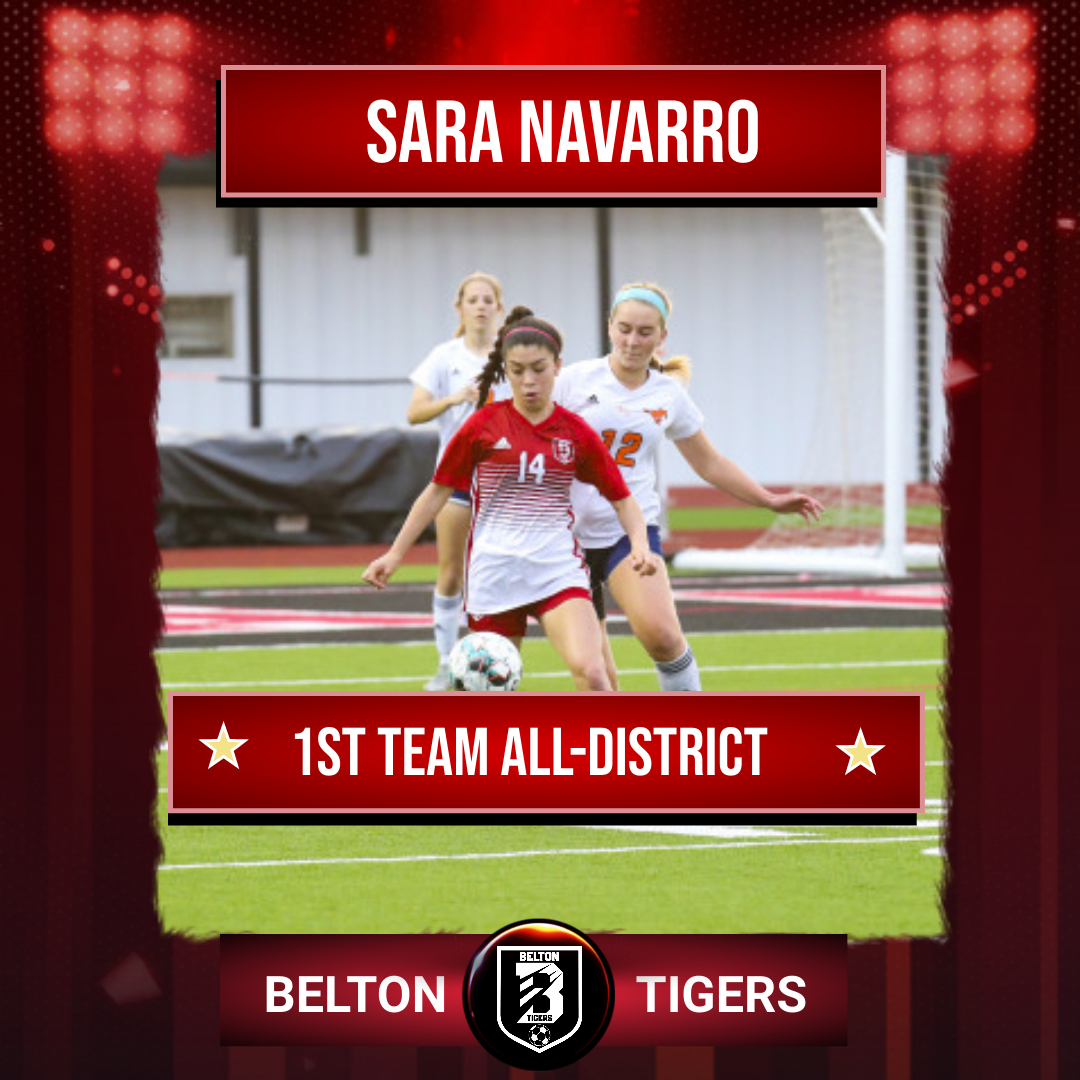 BHSLTS's tweet image. 🚨🚨DISTRICT AWARD ALERT🚨🚨
🥇DISTRICT 12-6A FIRST TEAM ALL-DISTRICT🥇
🔥🔥🔥Junior #14 Sara Navarro🔥🔥🔥
#districtawards #tigertough #Captainlife #shekeepsherHEADinthegame ⚽️🤕
We see you @sara_nav03!