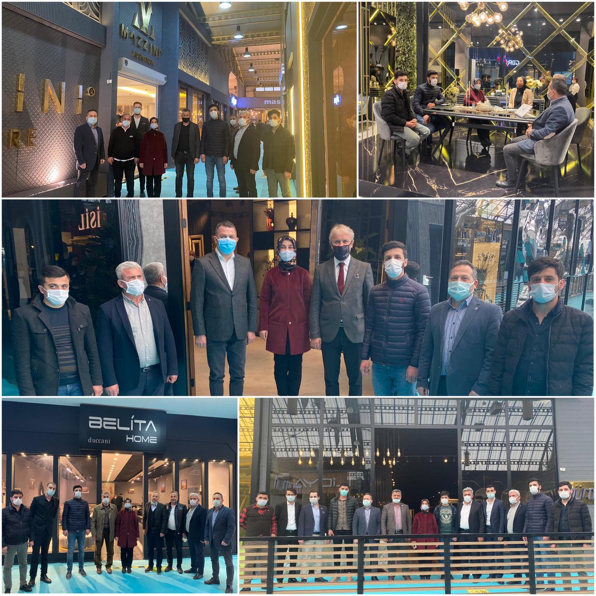 omrfarukbasturk's tweet photo. Bursa Milletvekilimiz @vildanylmzgurel , İlçe Yöneticilerimiz ve Gençlik Kolları Yöneticilerimiz ile birlikte Modef Uluslararası Mobilya fuarımızda İnegöl esnaflarımızı ziyarette bulunduk. https://t.co/lPLCl8URut