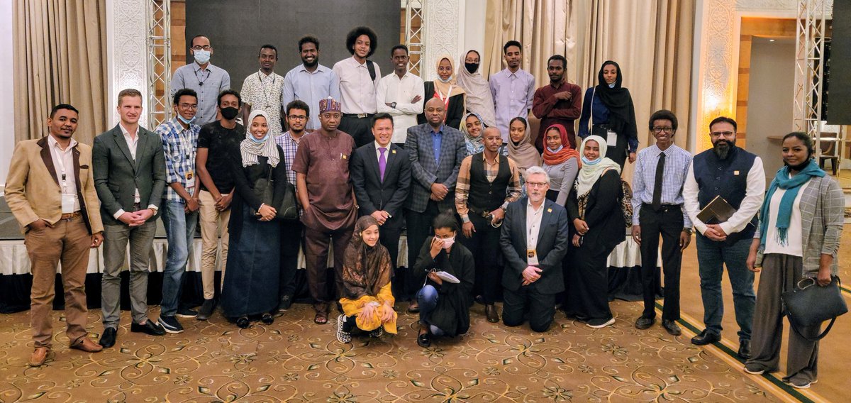 We conclude the 1st Sudan Blockchain Summit &amp; Workshop. The Minister of Telecomminication &amp; Digital Transformation spoke to close the event and thank the #BSV ecosystem. And students from University of Khartoum &amp; other schools joined - as Sudan's future of digital transformation