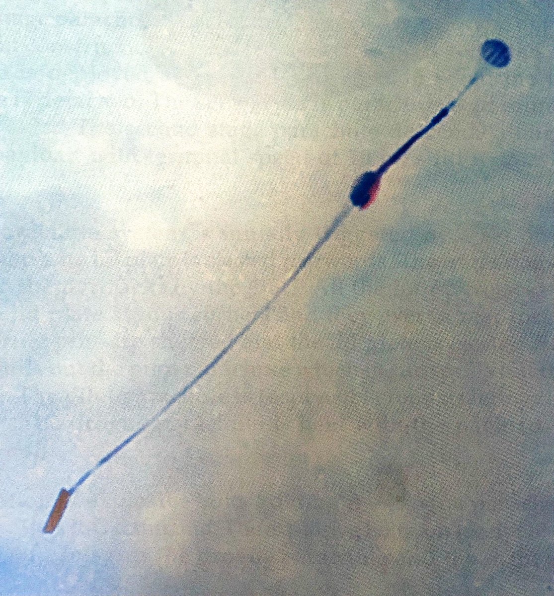 Agni I used off-the shelf components because it was built to demonstrate advanced reentry technologies. Pictured: the RV's flap-and 2-stage parachute recovery system—first a ribbon chute, then a circular main chute.