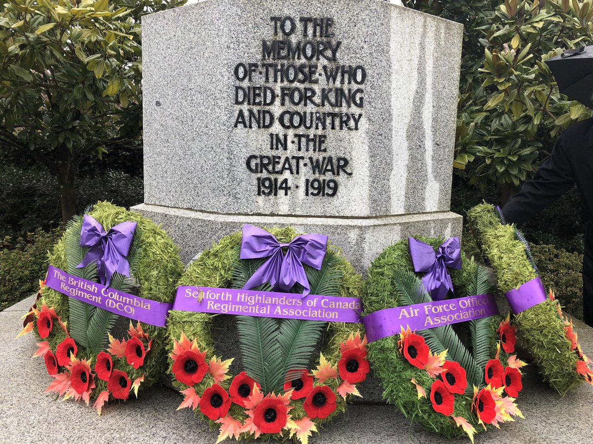 SeaforthAssoc's tweet photo. #CanadaRemembers #Vimy #Arras1917 #Vancouver https://t.co/9b2s9HBvx8