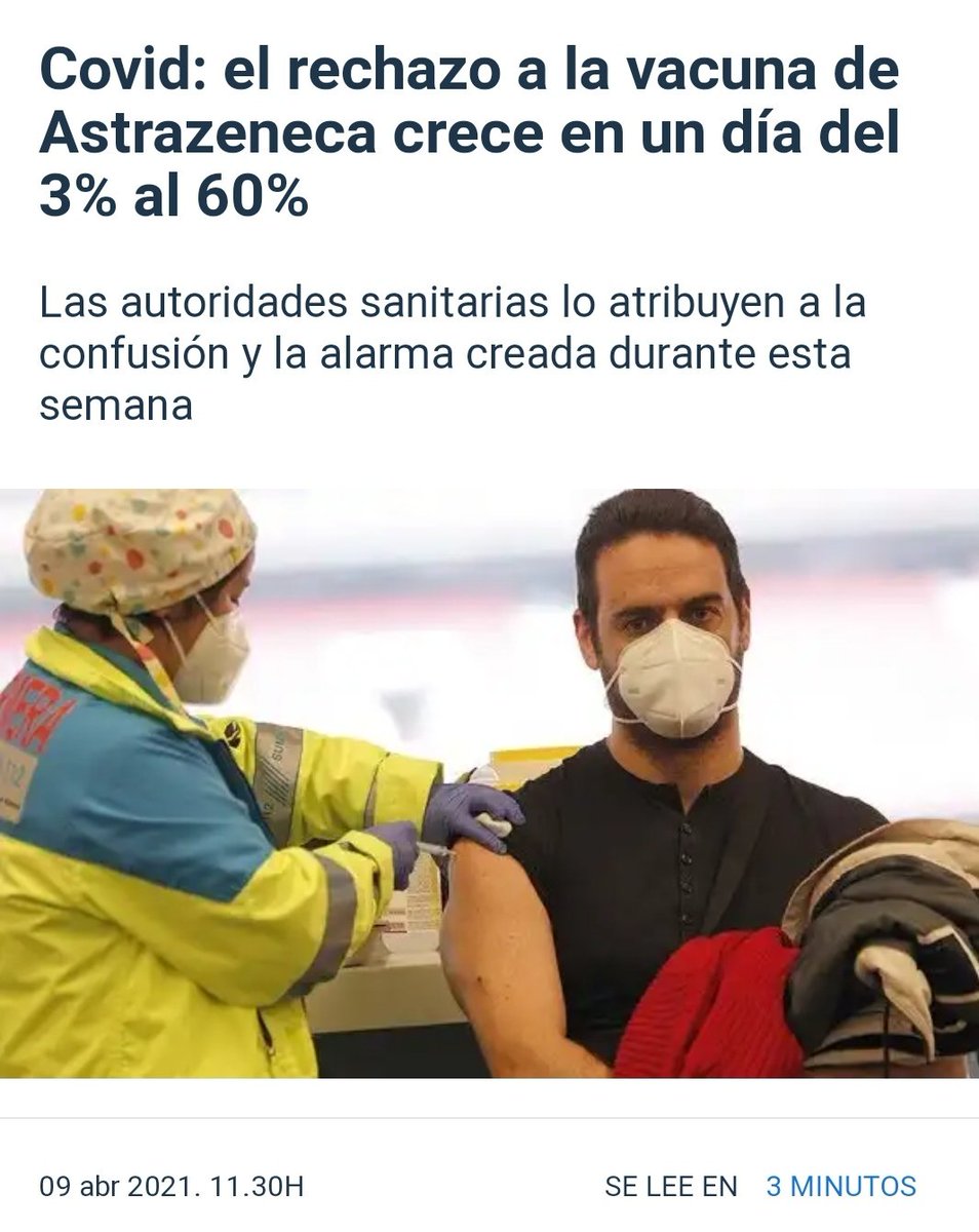 kurioso's tweet photo. Esta noticia es un ejemplo perfecto de la influencia y responsabilidad de los medios en la desinformación....

Si pasa esto con las vacunas, que es algo que nos beneficia a todos, imaginaos lo que pasa con la política... https://t.co/4HNC0LURXE