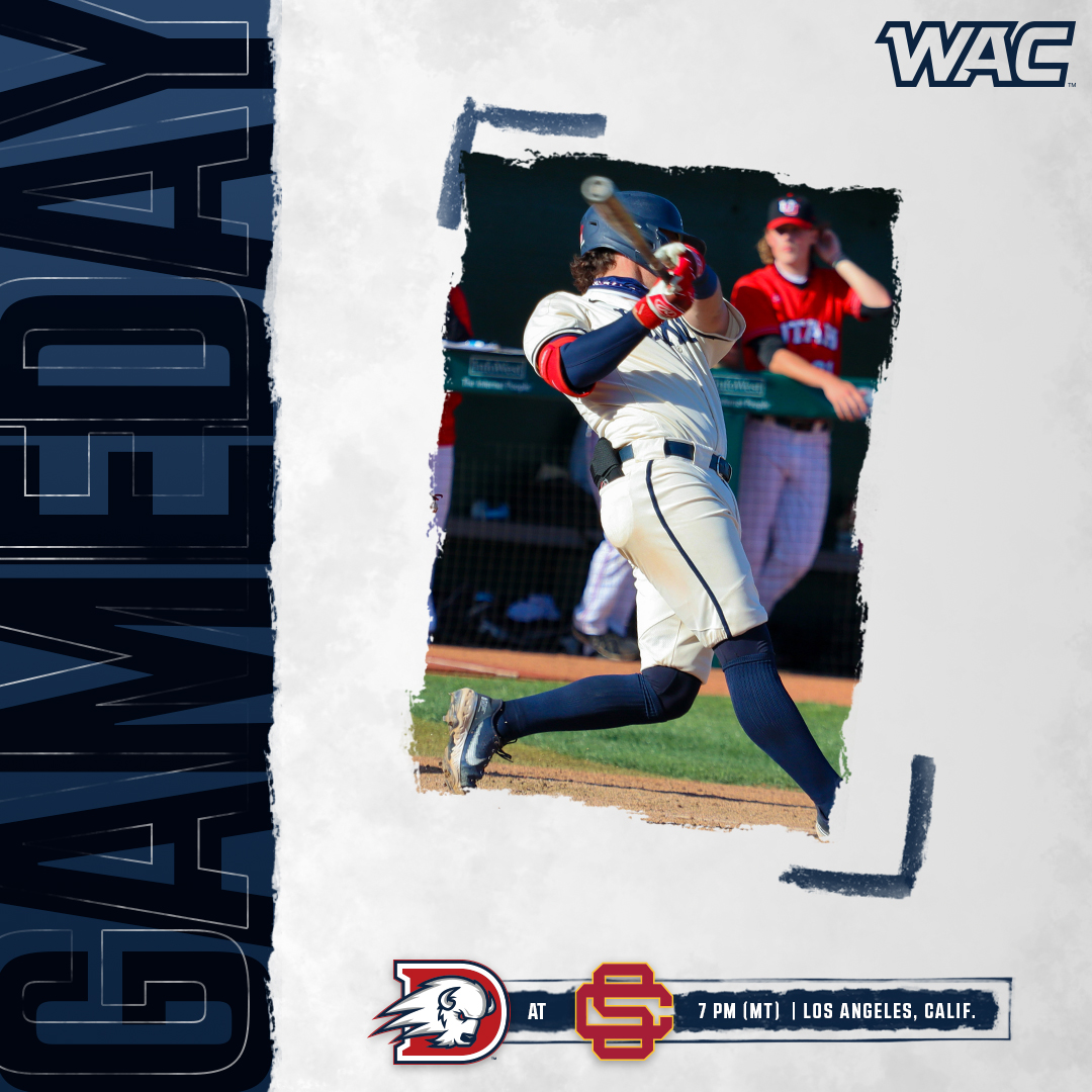 Utah Tech Baseball (@utahtech_base) on Twitter photo GAME DAY! The Trailblazers open a three-game set vs. the Trojans tonight in LA!
⚾️ - @Dixie_Baseball at <a href="/USC_Baseball/">USC Baseball</a>
🏟 - Los Angeles (Dedeaux Field)
⏰ - 7 p.m. (MT)
🖥 - bit.ly/2Re61gK
📈 - bit.ly/2RhWTrr
#DixieBlazers / #WeAreONE / #WACbsb GAME DAY! The Trailblazers open a three-game set vs. the Trojans tonight in LA!
⚾️ - @Dixie_Baseball at <a href="/USC_Baseball/">USC Baseball</a>
🏟 - Los Angeles (Dedeaux Field)
⏰ - 7 p.m. (MT)
🖥 - bit.ly/2Re61gK
📈 - bit.ly/2RhWTrr
#DixieBlazers / #WeAreONE / #WACbsb