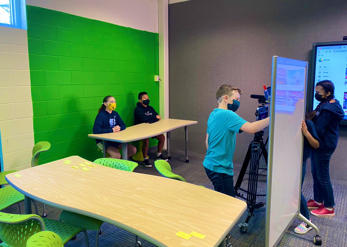 These <a href="/CMMSCougars/">Carroll LT Magnet</a> are back at it! Weekly My Learning broadcast airing soon!