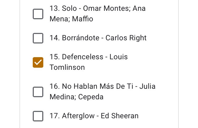 Unlimited, Defenceless is number 15! You can make your votes count double by subscribing to their YouTube channel https://www.actualityfm.es/p/vota-en-actuality-top.html