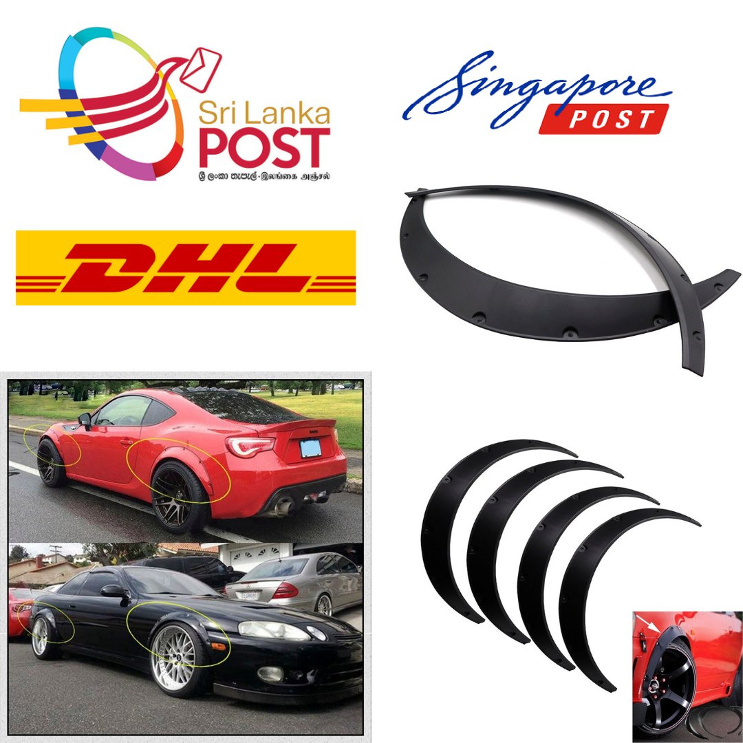 jrstore951's tweet photo. Check out Universal Black 4 Pcs Car Fender Flares Arch Wheel Eyebrow Protector/Mudguards  https://t.co/ZyN0gICCn5 via @eBay https://t.co/o0VZpRWAcB