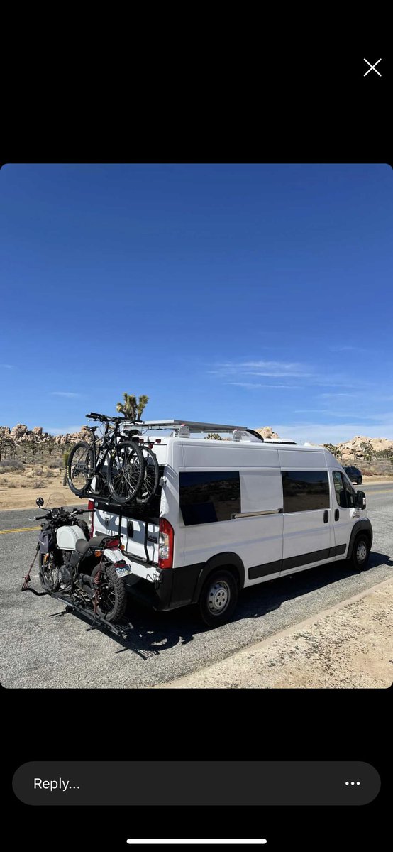 AdamHendren's tweet photo. @stolenbikes253 someone attempted to break into our camper and stole my mountain bike and the front tire of my wife’s bike off of our camper. The bike rack locks to the frame but someone just ripped it out of the clamp. Cross streets were N 8th St. &amp; N Prospect. https://t.co/xzRTdyfpkZ
