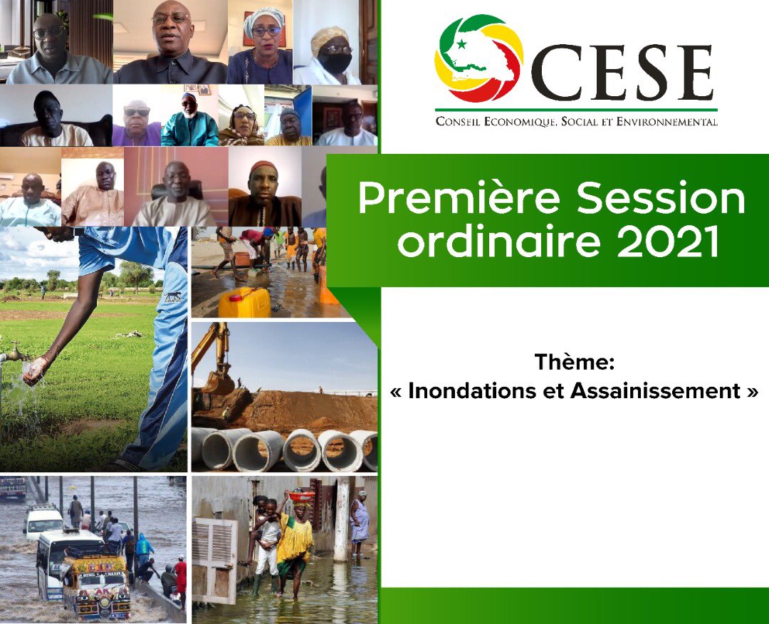 #PremièreSessionOrdinaire2021

À l’approche de l’hivernage, ce thème de saisine présidentielle intéresse particulièrement les Conseillers élus des territoires touchés par les inondations et par l’assainissement.