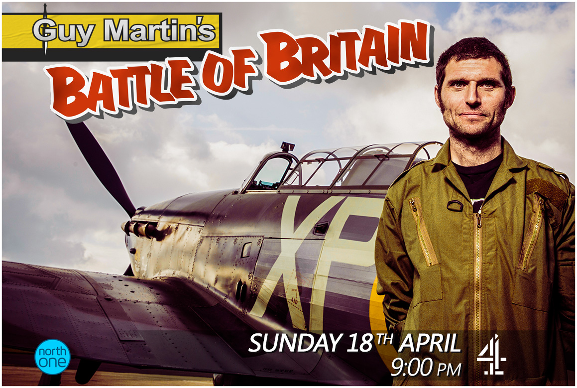 See the 2 seat Hurricane in action at Biggin Hill in the first episode of Guy Martin’s Battle of Britain on Sunday the 18th April at 2100.