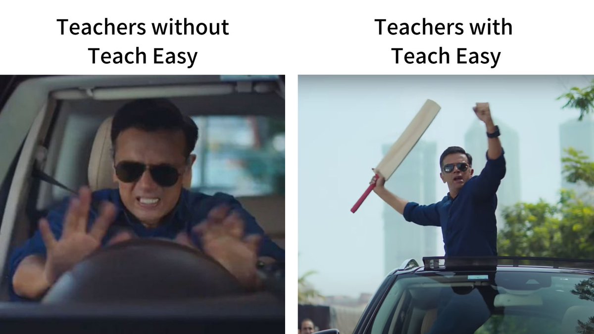 aatmsiddhi's tweet image. Do you know any teachers frustrated with online education? 

Help them become #IndiraNagarkaGunda with @TeachEasyApp 

#RahulDravid