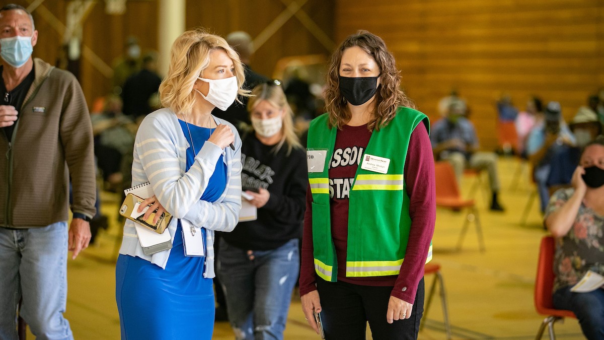 While we await the final vaccination tally, we want to thank the many employees, alumni, friends and students who volunteered their time to help make the last two days a success.

Couldn't have done it without you. 

#FinishStrong417 x #CitizenBear