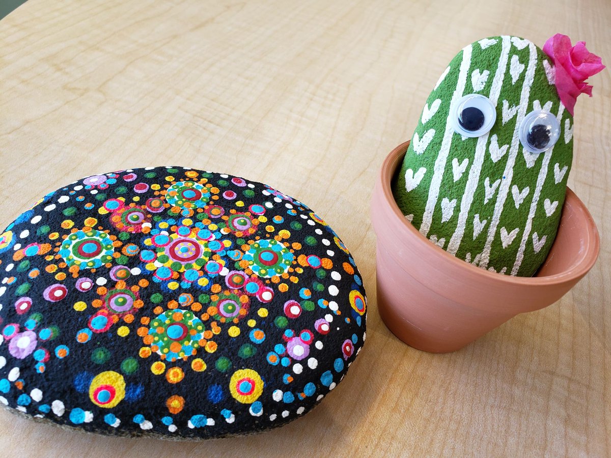 Art Rocks! Join us to paint a mandala rock and a pet cactus rock. *Spaces are limited and COVID-19 guidelines will be observed. Call 902-562-3161 to register.*
When: Tuesday April 20th 6:00-7:30 pm
Where: McConnell Library, Sydney
Who: Ages 8-13