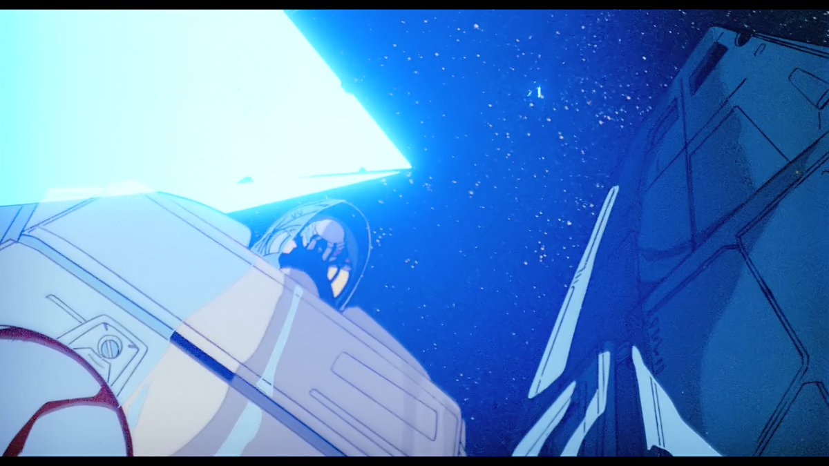 Since I've become somewhat of a mecha fan and someone who can really enjoy mecha animation since my last watch...Frames like these are litterally bringing tears to my eyes now