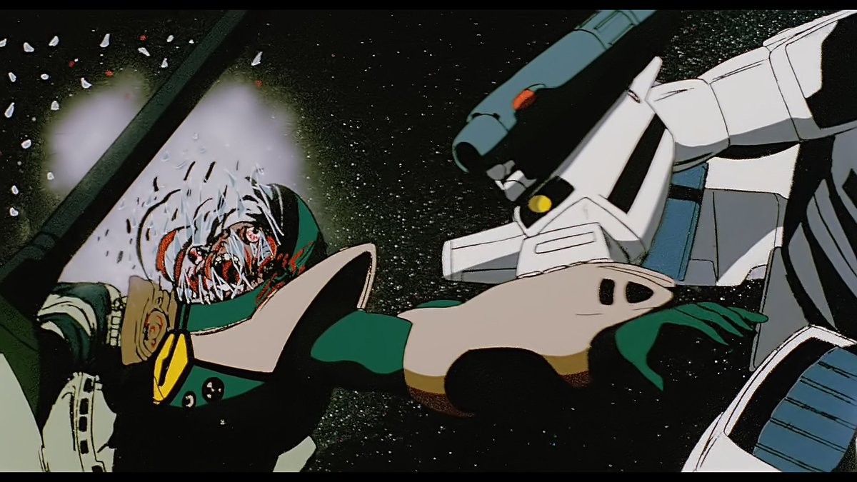 Since I've become somewhat of a mecha fan and someone who can really enjoy mecha animation since my last watch...Frames like these are litterally bringing tears to my eyes now