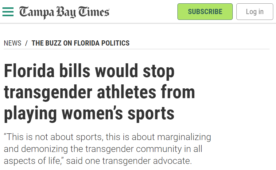 That's not nearly the last of it. Ohio, Florida, Pennsylvania, Louisiana and more have seen bans proposed on trans athletes.