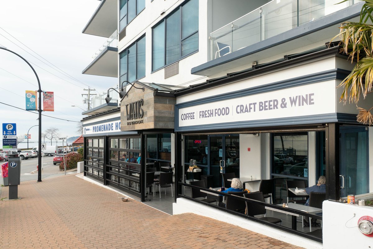 We are happy to have our on-site cafe @wattsoneastbeach remain OPEN with limited patio seating and takeout only! When visiting Watts Cafe please be reminded that masks are required when you are not seated at your table and the patio is on a first come, first serve seating basis.