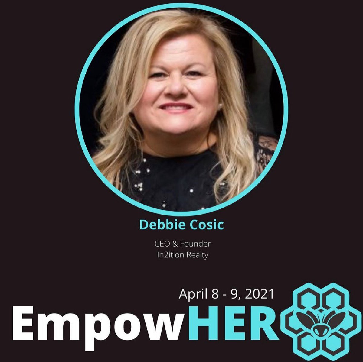This afternoon our CEO &amp; Founder <a href="/debbiecosic/">Debbie Cosic</a> shares her story as a female in the real estate industry &amp; how she created a company that is largely female based. 

We look forward to this great panel online for EmpowHER! #TheBuzz #EmpowHER #WomenInBusiness