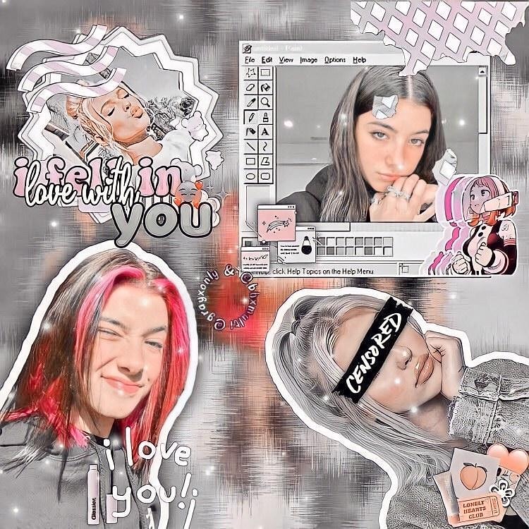 grayxonly's tweet image. new edit on Instagram collab with @bhkpop1 @iamlorengray @charlidamelio love u lor and charli hope u like it🥺🖇️🤍