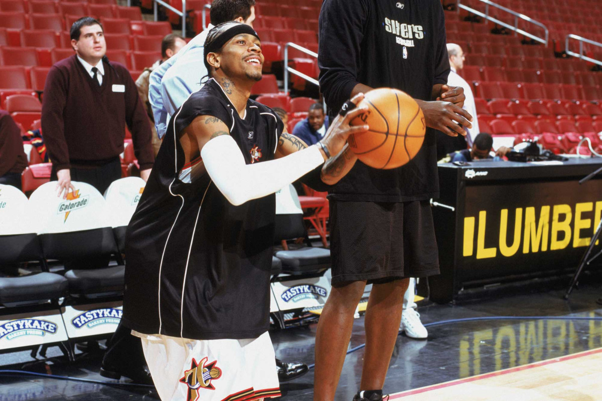 76ers used to hide Allen Iverson's jersey to keep him from playing