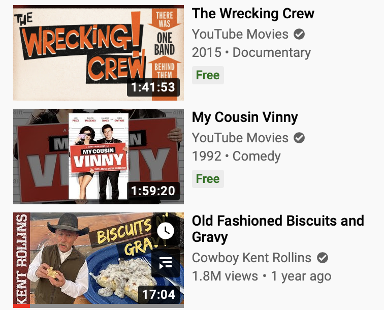 vespug's tweet photo. This is who YouTube thinks I am, and I suppose they're not wrong. https://t.co/6VCUUiII6k