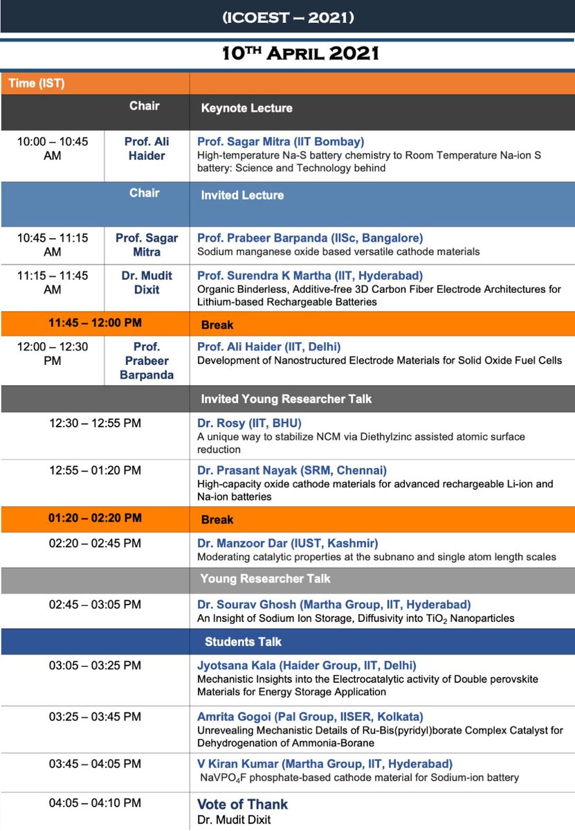 icoest_21's tweet photo. We had a wonderful day with amazing talks today and we look forward to many more fascinating presentations tomorrow!
@MarthaEESlab, @SouravG_9494
@Rosy_Shoshi, @BarpandaPrabeer You can register here 👉🏼
https://t.co/W6IuWur0Ob https://t.co/oltHHNNs1D