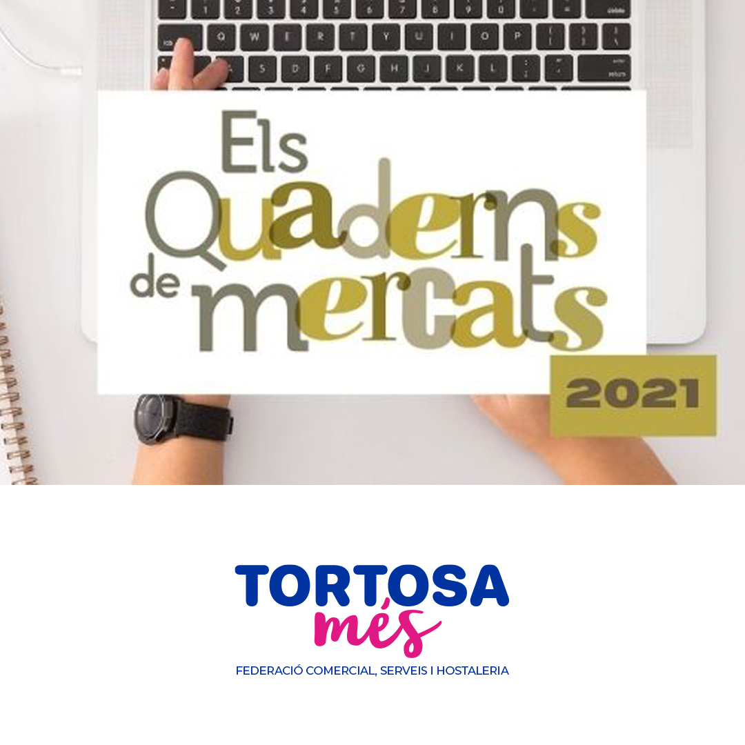 Tortosames's tweet photo. Dimarts 13/04 s'enceten els Quaderns de mercats 2021, pla de formació dirigit i adaptat a les necessitats dels m. municipals organitzat pel Consorci de Comerç, Artesania i Moda. 
INFO: https://t.co/1itEJzlL70
#Tortosa #QuadernsDeMercats2021 #ComerçDeProximitat #TerresdelEbre 🦆🦩 https://t.co/c4lwVJmQyg