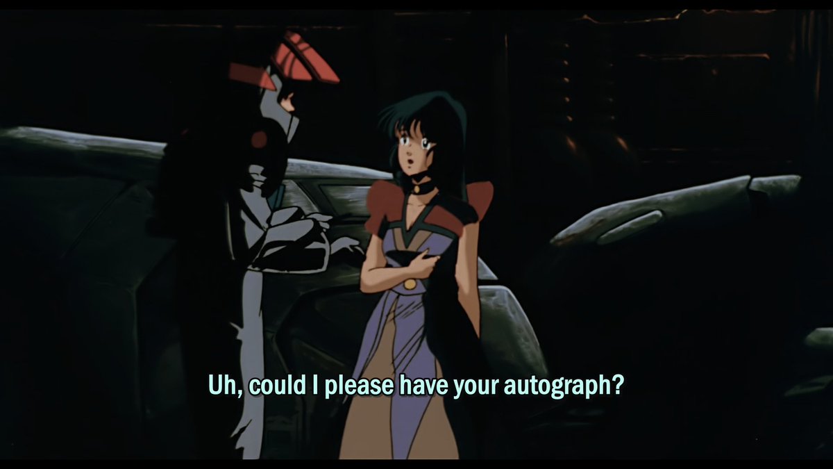 Remember: when in life-threatening situations, always ask for an autograph first