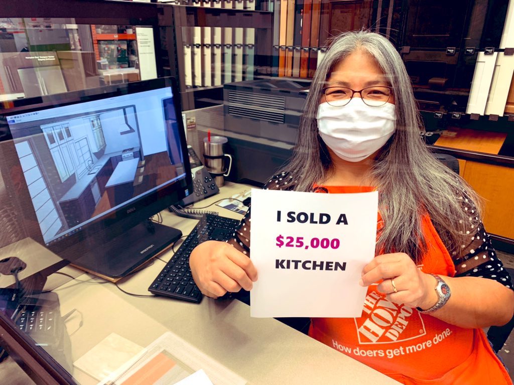 Way to go Susan. She just closed on a $25K kitchen. #The_Berg #All_in_on_Specialty
