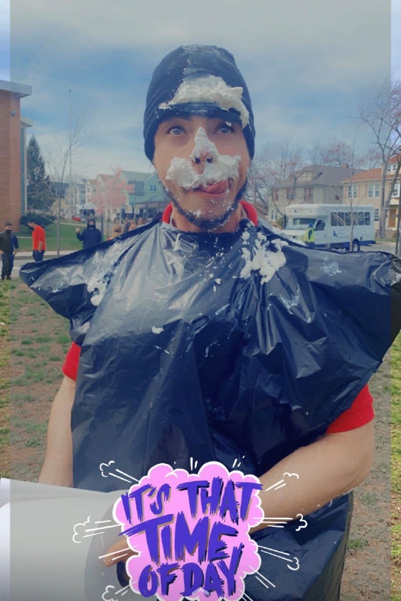 We ended our week with the winners of our attendance challenge letting us have it in our pie an administrator activity.  La buena asistencia tiene su beneficio.  <a href="/tonydavila1424/">Tony</a> <a href="/Hartford_Public/">Hartford Public Schools</a>