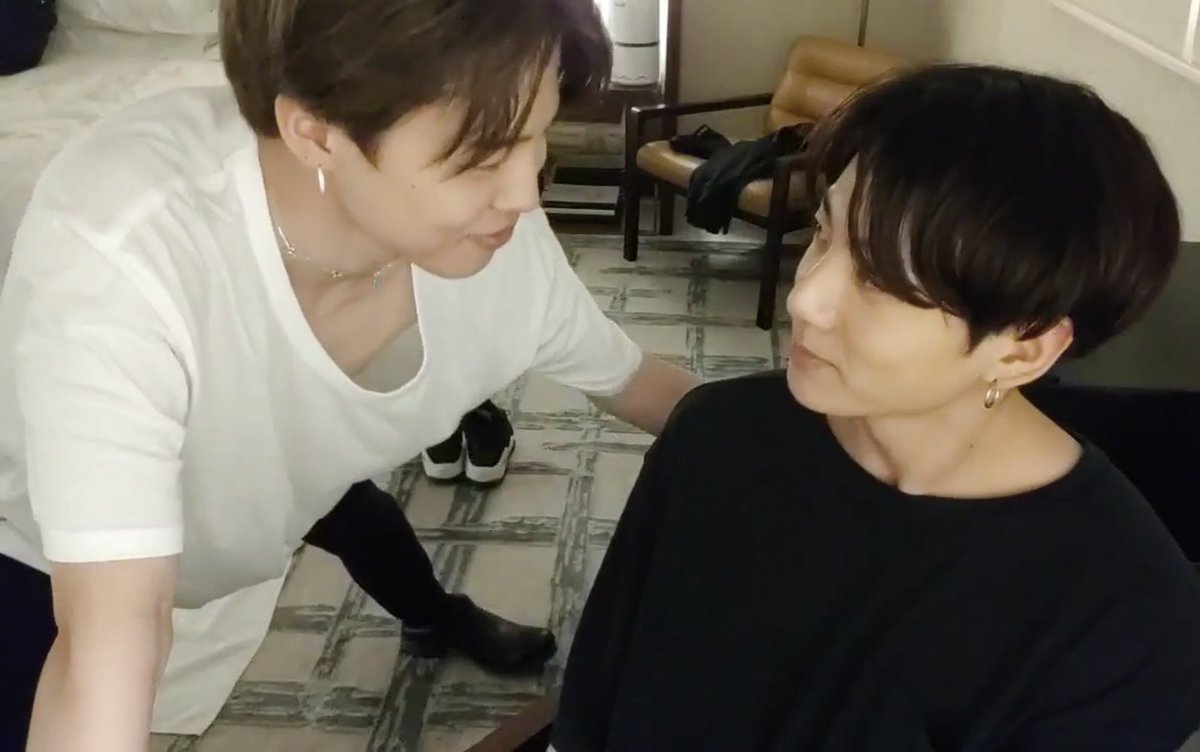 getting lost in each other's eyes — a thread that you should look at if you miss jikook 