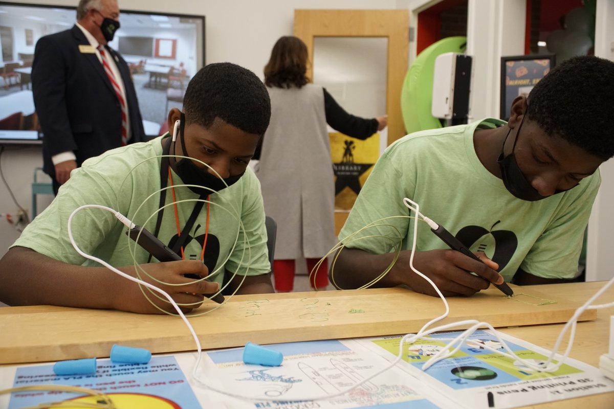 Congrats to <a href="/SouthportMiddle/">Southport Middle</a> on the unveiling of its newly remodeled media center! The makeover was provided by the College Football Playoff Foundation and the 2022 Indianapolis Host Committee, and some of the resources were donated by Lakeshore Learning.