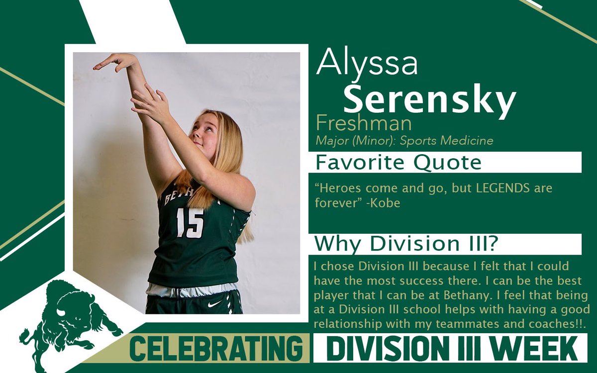bethanywv_wbb's tweet photo. Happy Division III Week! #WhyD3 #D3Week #D3Identity #ONEBethany #LockTheGate https://t.co/SCbbX7tzTS