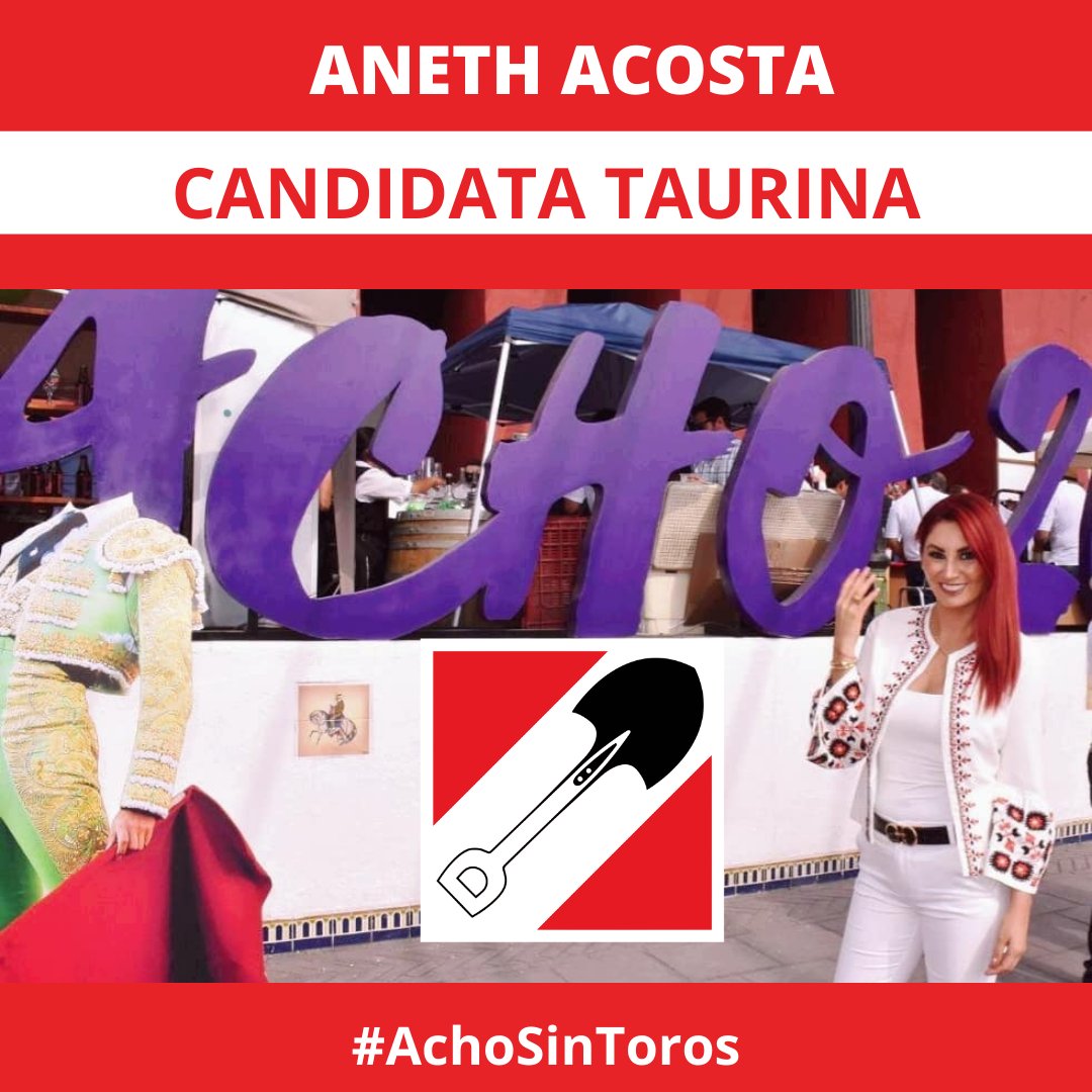 AchoSinToros's tweet photo. La candidata @AnethAcostaAP de @AccionPopular no solo es taurina, también es conocida por haber realizado insultos racistas hacia l@s peruan@s.  

¿Queremos este tipo de autoridades para nuestro país?

#MiVotoEsAnimalista https://t.co/0993QWRhXN