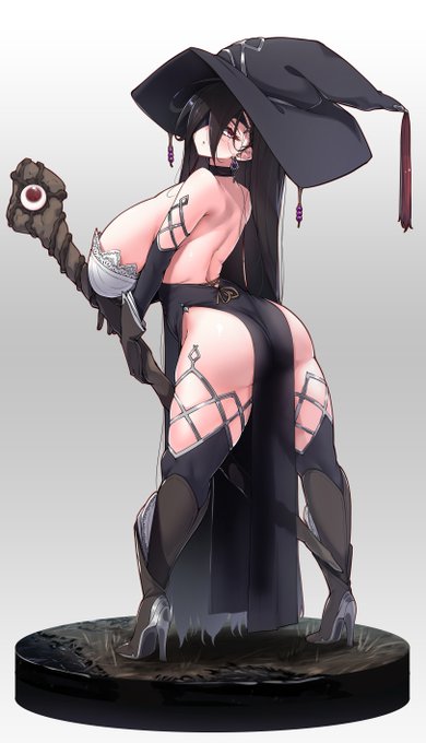 ちょっと暗めのとこに行くと大体居る感じのどこにでもいるタイプの魔女 