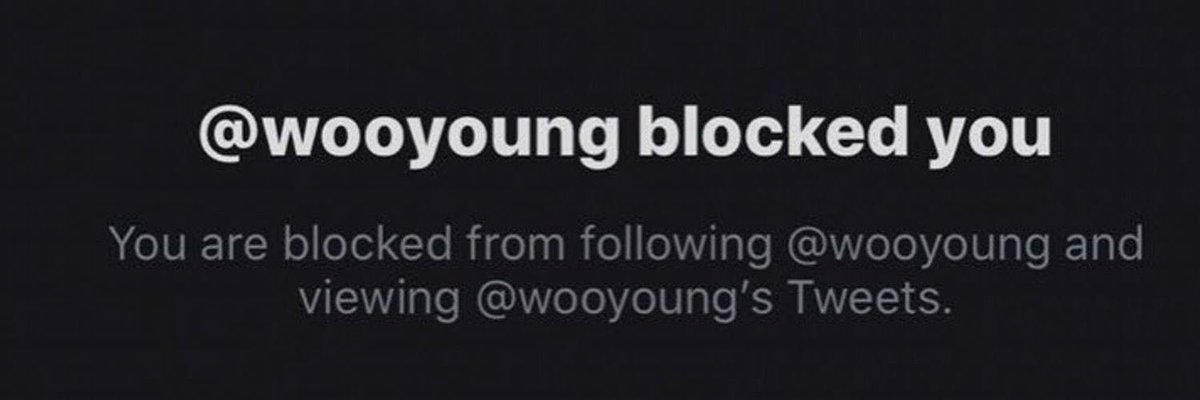 no matter how much wooyoung loves you he will block you at any given moment as a joke or to be petty