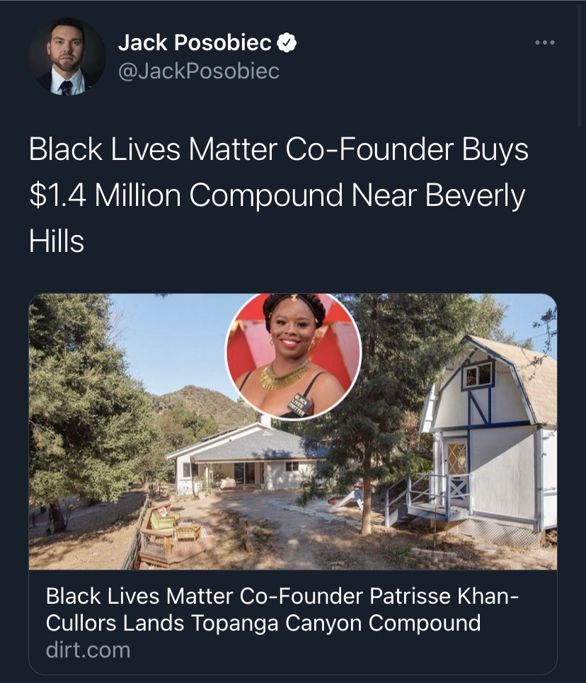 Genuinely feel so much anger on her behalf for this. I don’t know if you people have seen property values in California but this buys you a 2 bedroom around here. 3 if you are LUCKY. Compound my ass.
