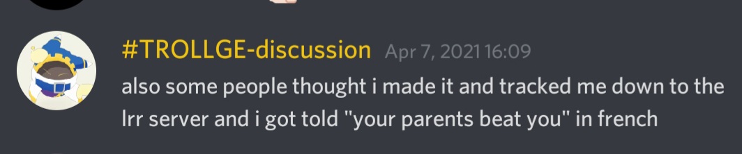 also, while qwedge leaking the sparky legendaries was wrong, the sparky users hunted someone completely unrelated and tracked them down in multiple servers because they thought he was the one who uploaded the vid.like, really? is that necessary? where's the point in that :/