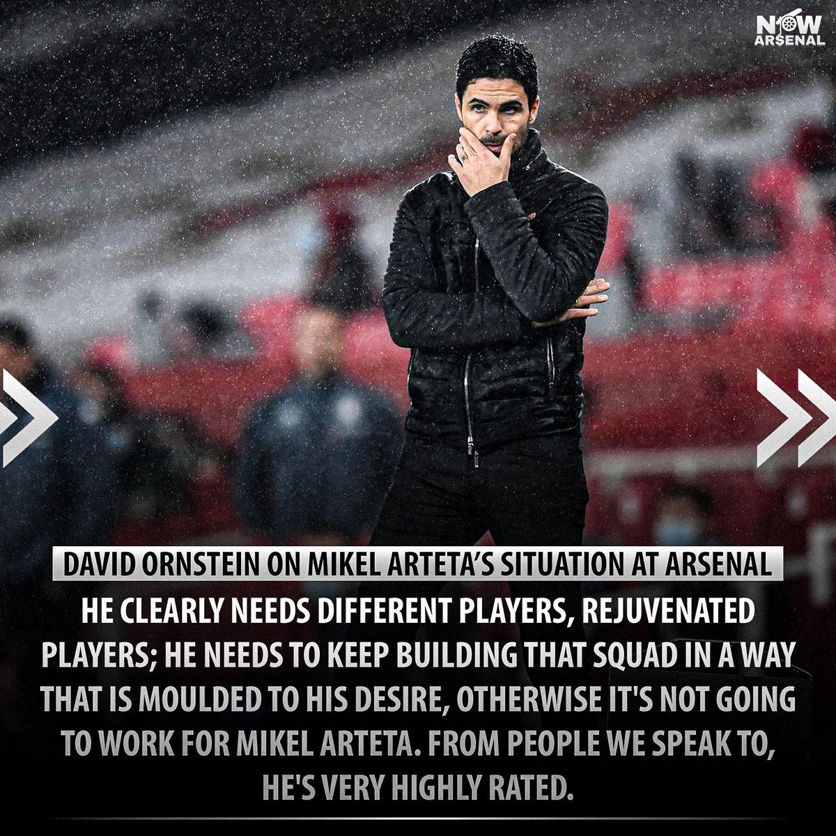  @David_Ornstein on Mikel Arteta’s future & next season at Arsenal...