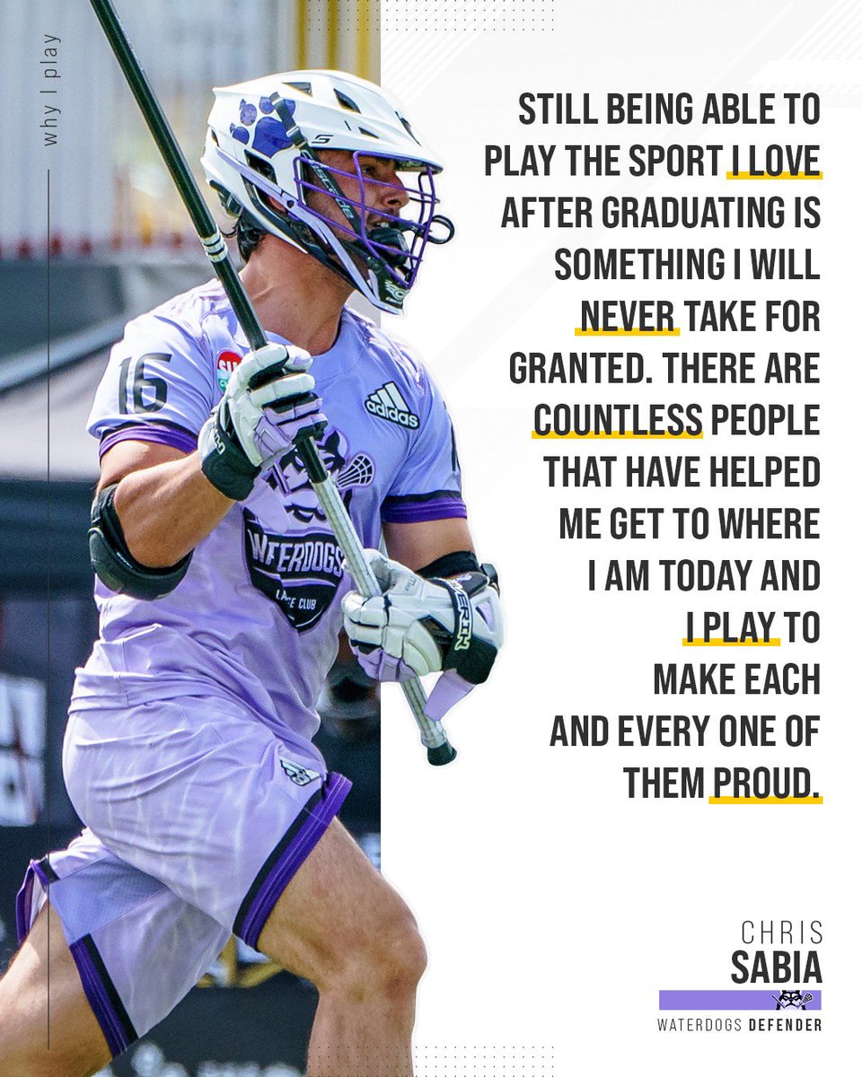 Why I Play- Waterdogs Defender, <a href="/Chris_Sabia/">Chris_Sabia</a> 👊
